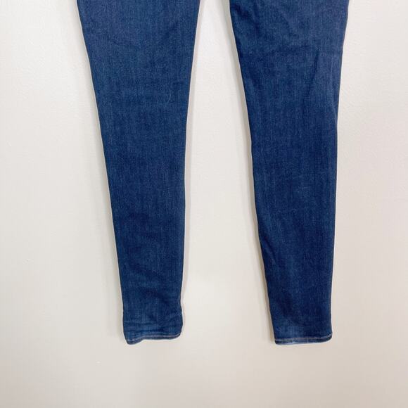 American Eagle Next Level Stretch Hi Rise Jegging Ripped Jeans Womens 2 Regular - Picture 7 of 11